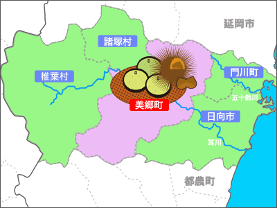 地域の地図